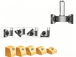 Adjustable Chamfering CNC Router Bits With Inserts: Versatile Cutting Tools for Softwoo...