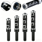 Double Bearings Flush Trim Router Bit with Carbide Inserts