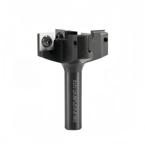 VPOINT TOOLS 4-Flute Spoilboard Surfacing Router Bit with Carbide Blade