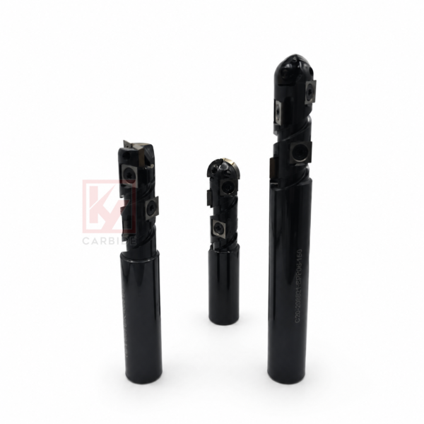 Radius Bottom Insert Spiral Router Bit