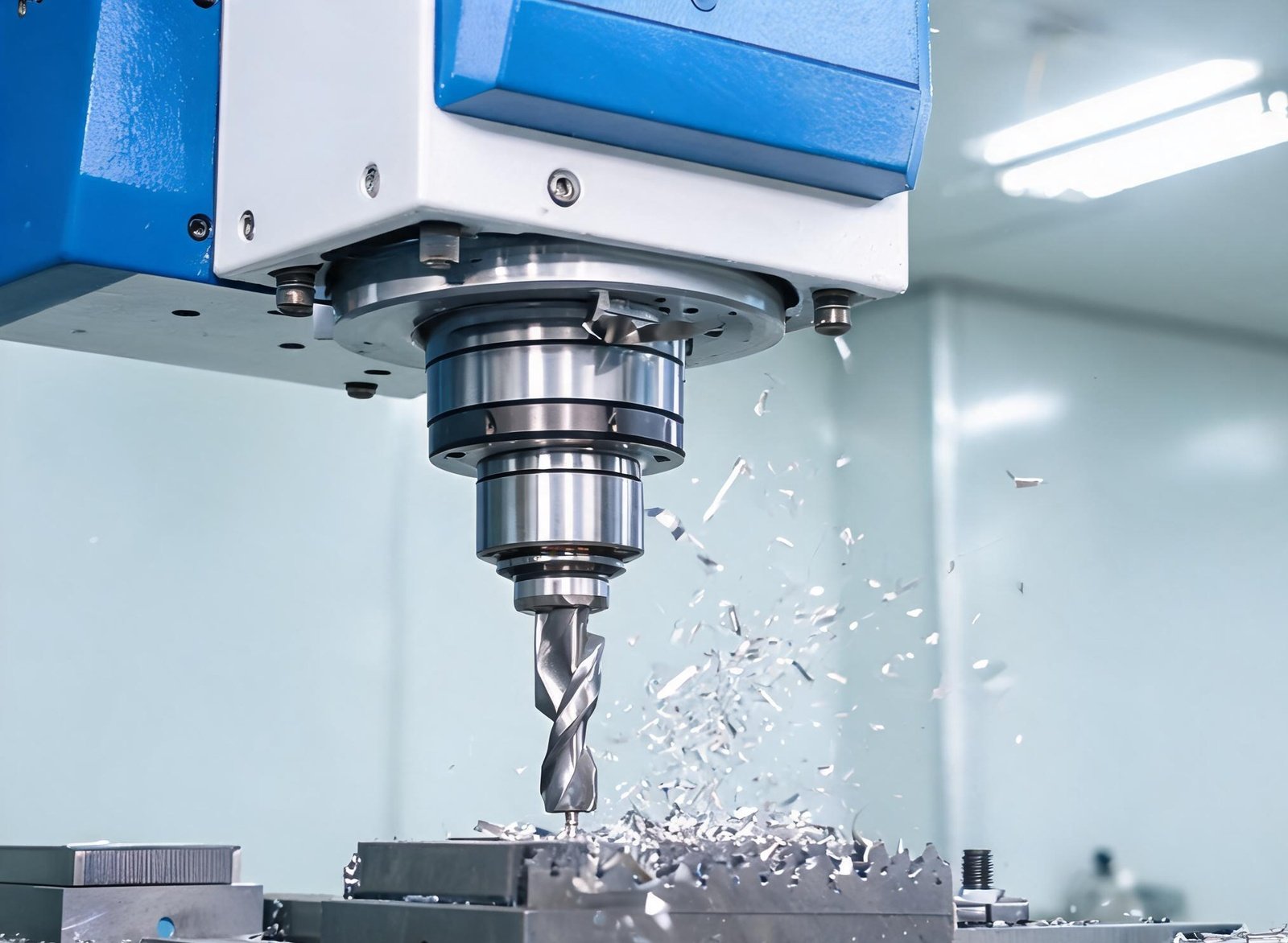CNC machining carbide tools at VPOINT factory