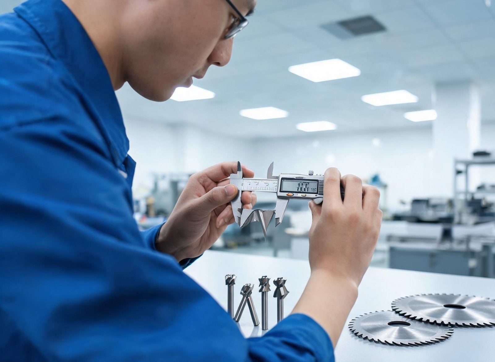 VPOINT TOOLS quality inspection of carbide tooling