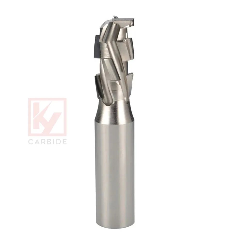 PCD DiamondI Spiral Router Bits Z2+2