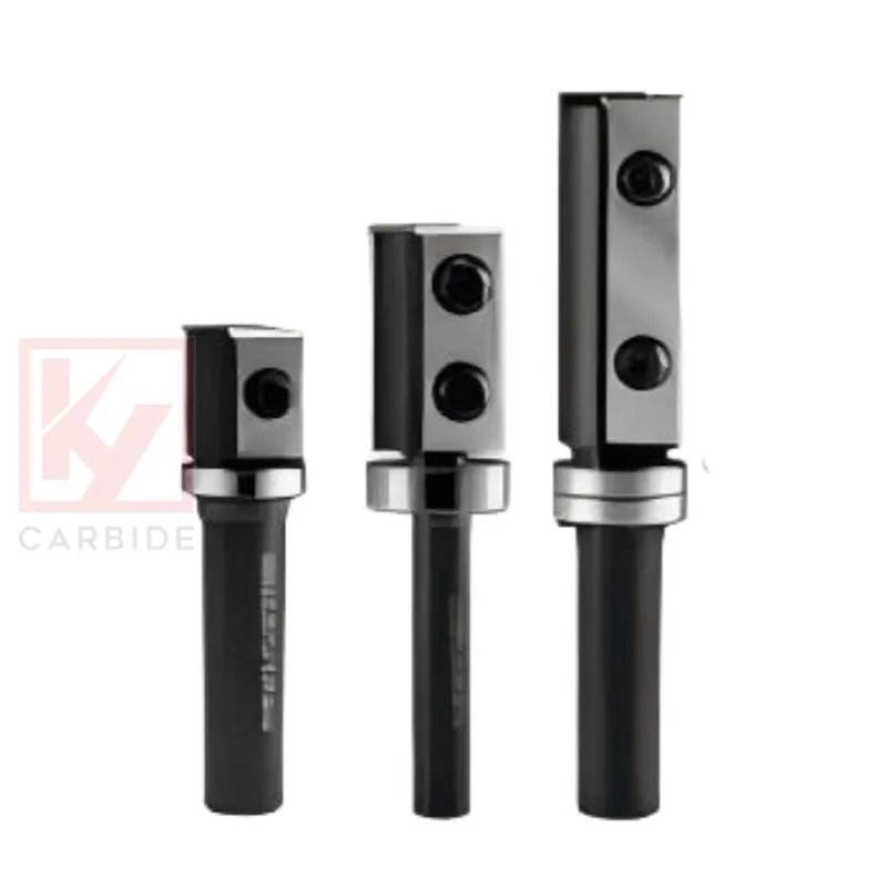 Top Bearing Flush Trim Router Bit With Inserts