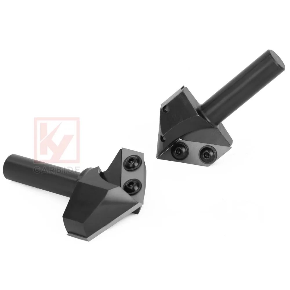 90°/120° V-Groove Signmaking CNC Router Cutter