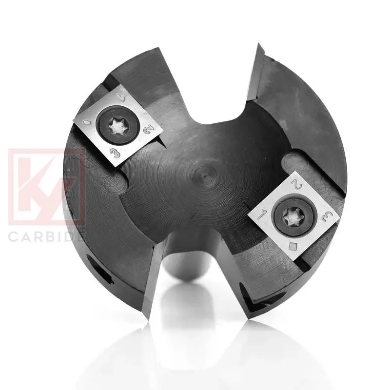 2+2 Flutes Carbide Inserts Slab Flattening Router Bit
