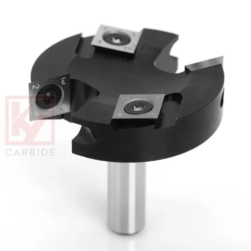 2+2 Flutes Carbide Inserts Slab Flattening Router Bit