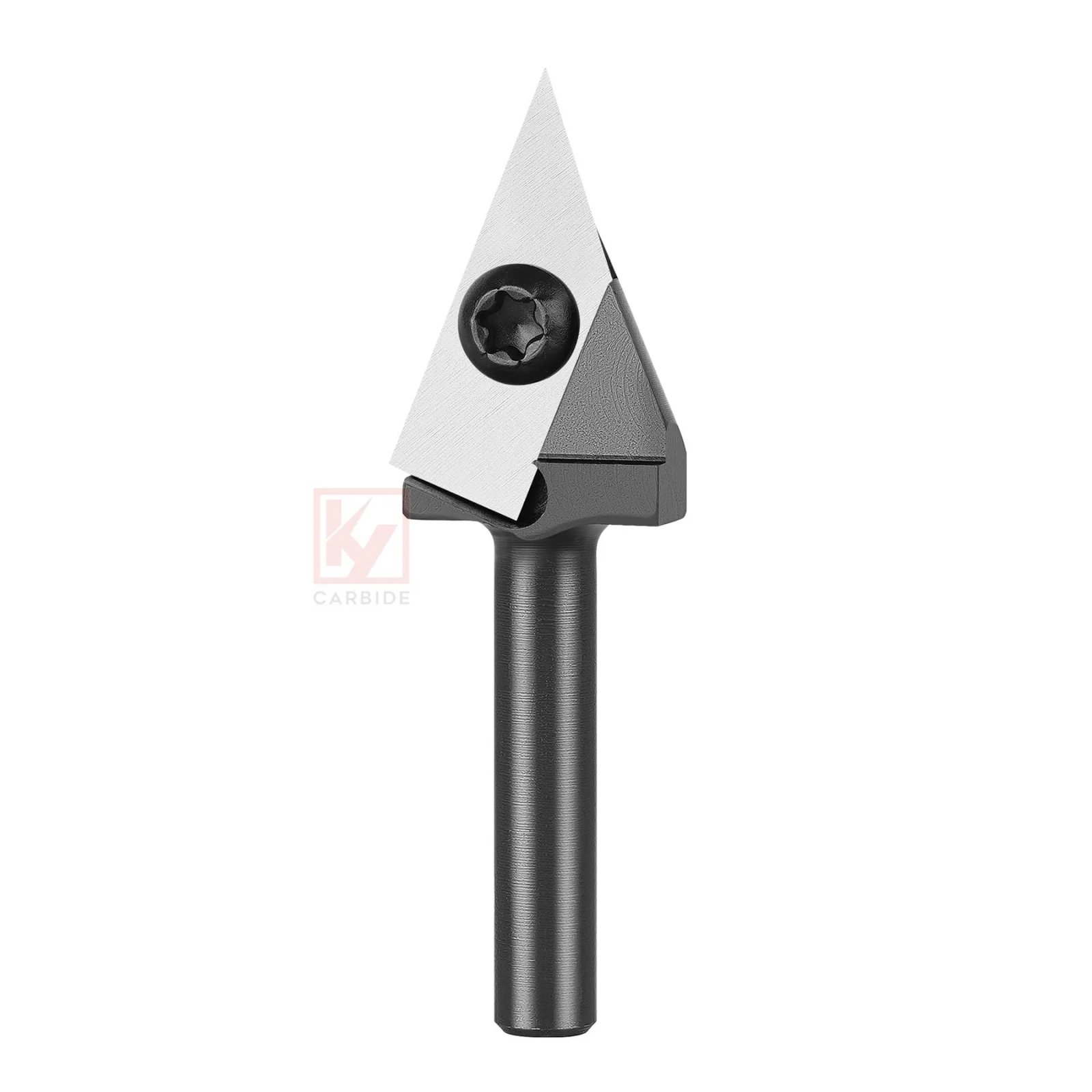 45 Degree V-Groove Chamfer Router Bit With Carbide Insert