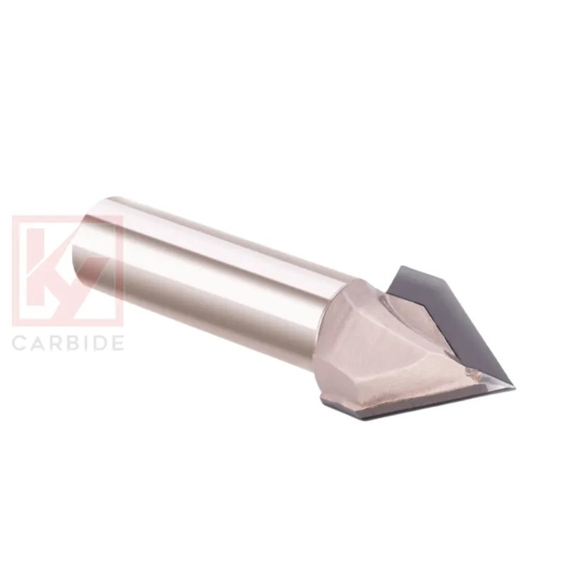 60 Degree V Shaped Groove Router Bits