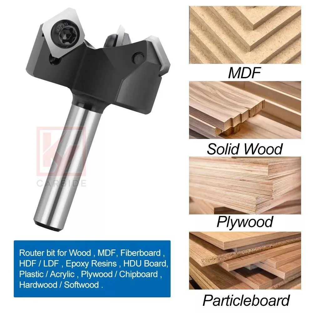 KY CNC Spoilboard Surfacing Router Bit