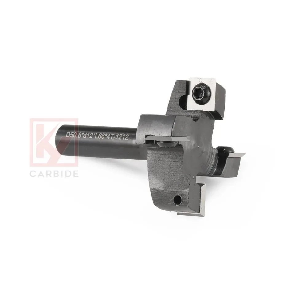 KY 4 Flutes Spoilboard Surfacing Router Bit with Carbide Blade