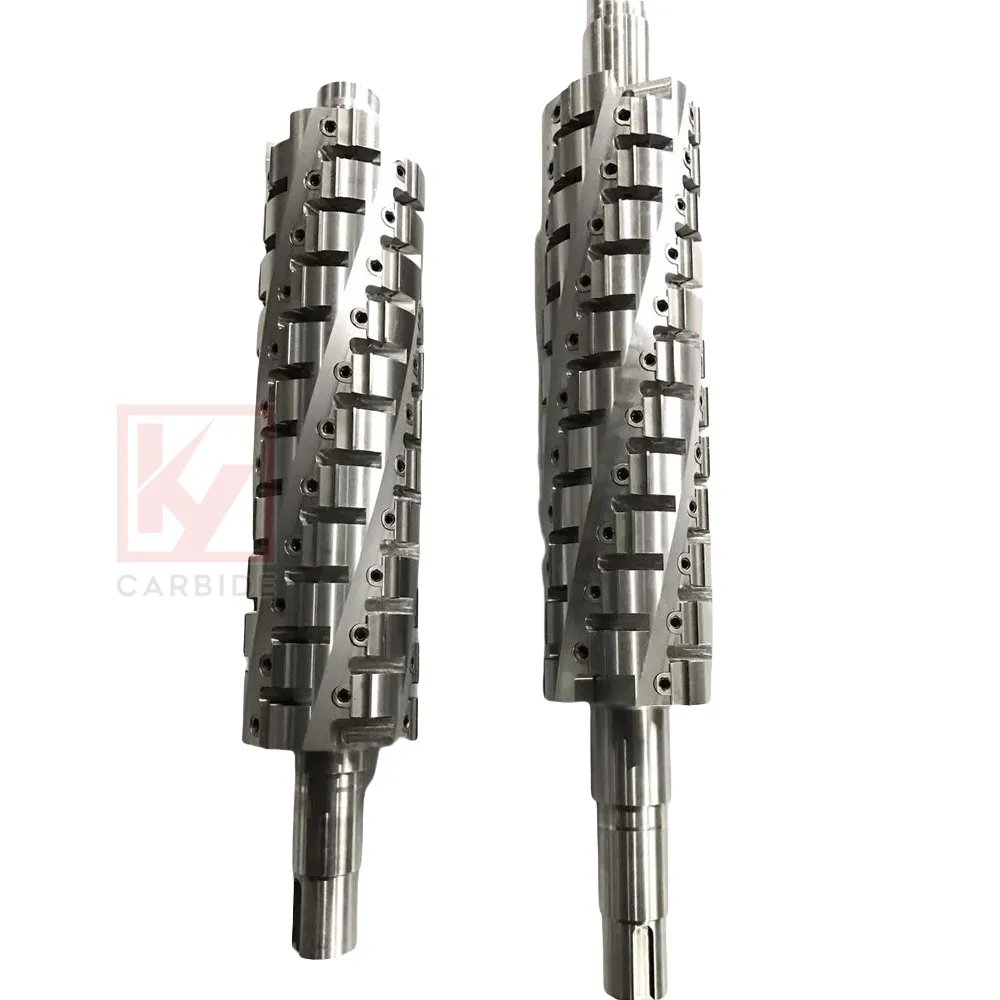 Light Duty Helical Spiral Cutter Head