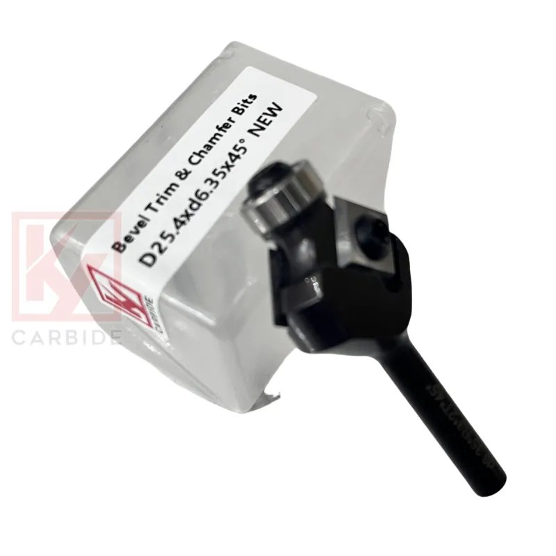 Chamfer Router Bits With Insert Knives