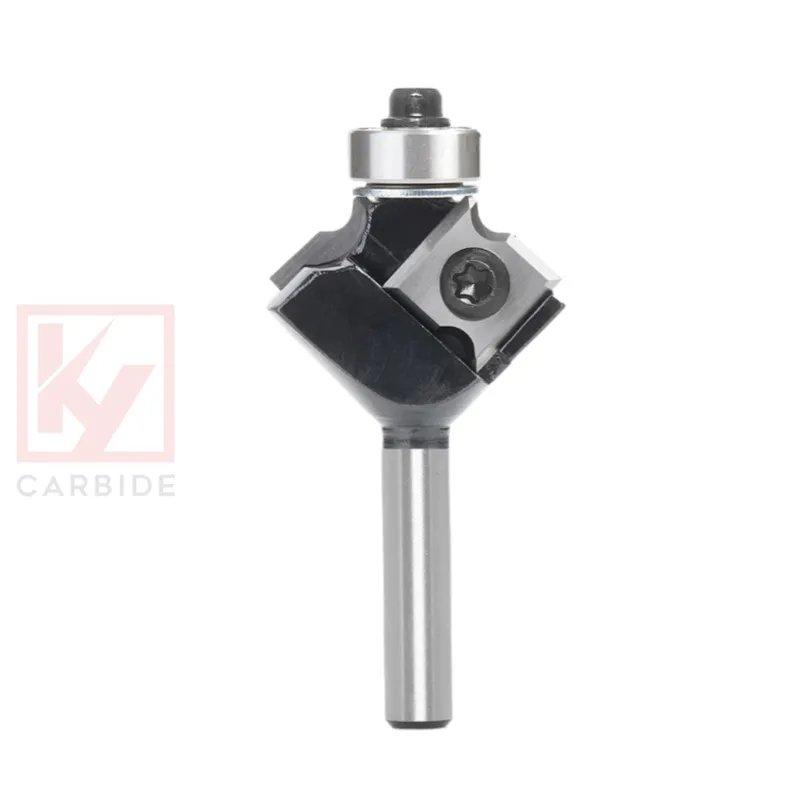 Roundover  Router Bit With Insert Knives