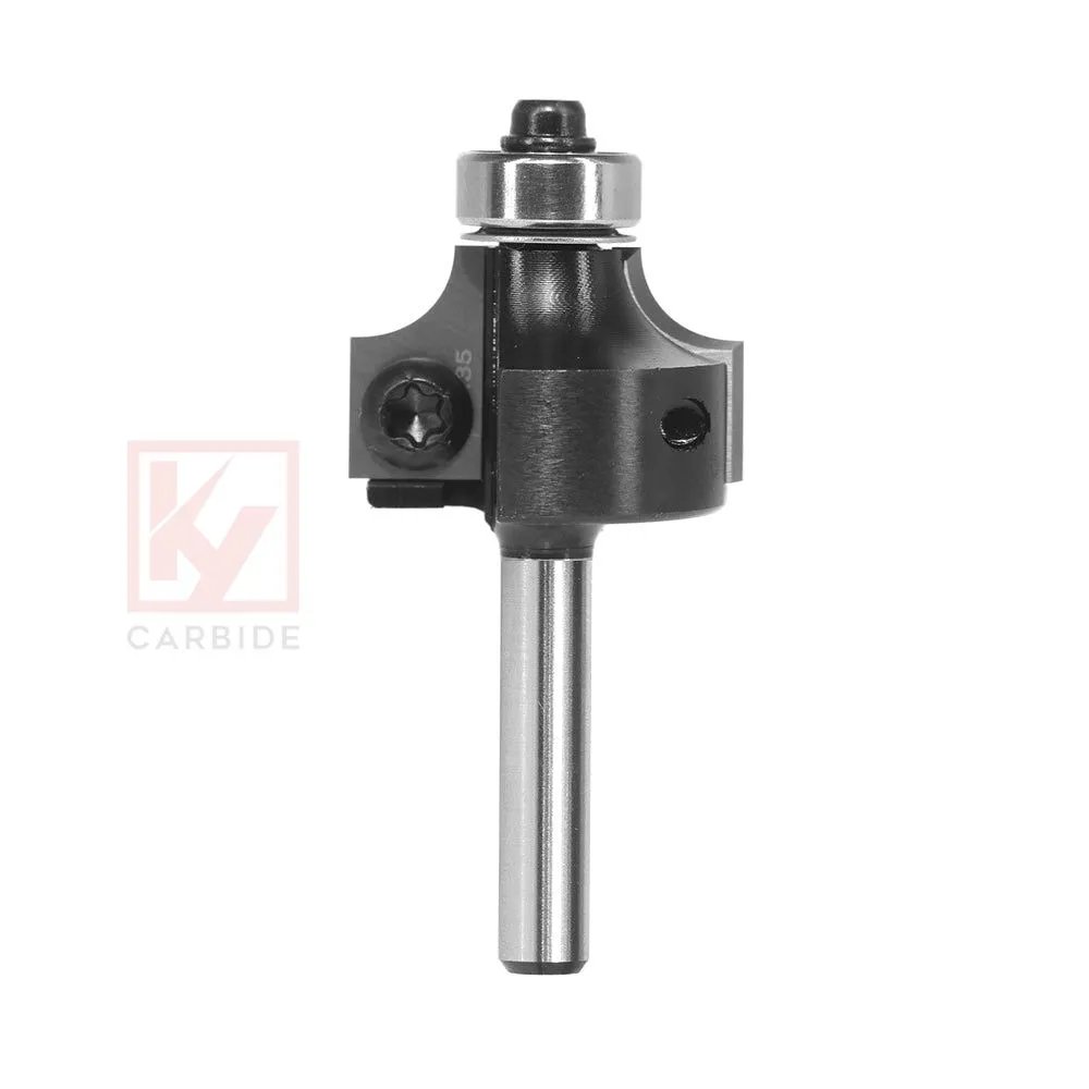 Radius Corner Round Router Bit with Insert