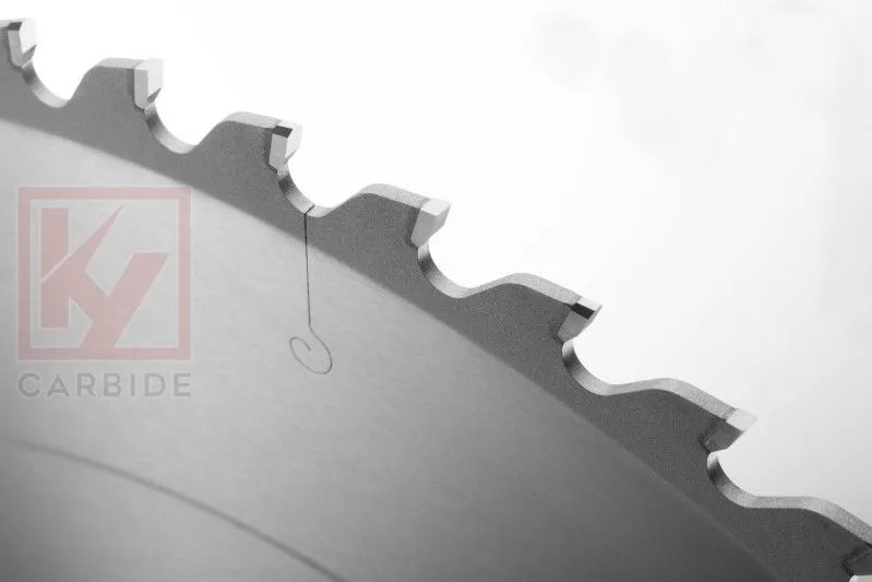 Carbide aluminum circular saw blade For Industrial bar and sheet