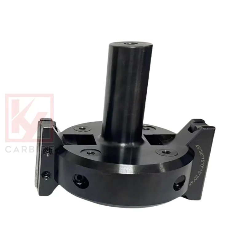 Adjustable Chamfering CNC Router Bits With Inserts