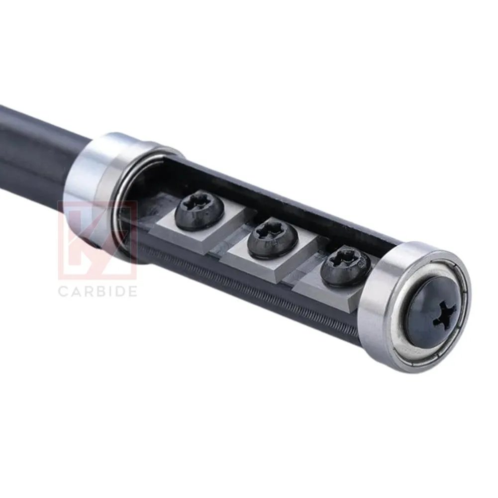 Double Bearings Flush Trim Router Bit with Carbide Inserts